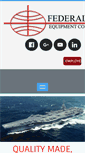 Mobile Screenshot of federalequipment.com