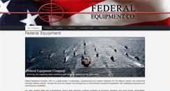 Desktop Screenshot of military.federalequipment.com